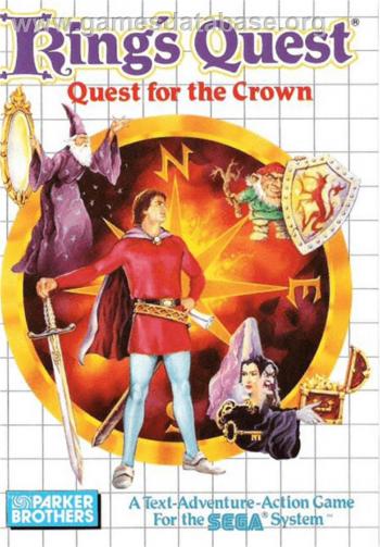 Cover King's Quest - Quest for the Crown for Master System II
